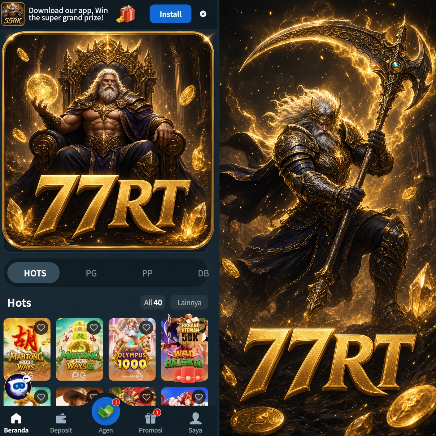 77RT - Permainan Slot Online