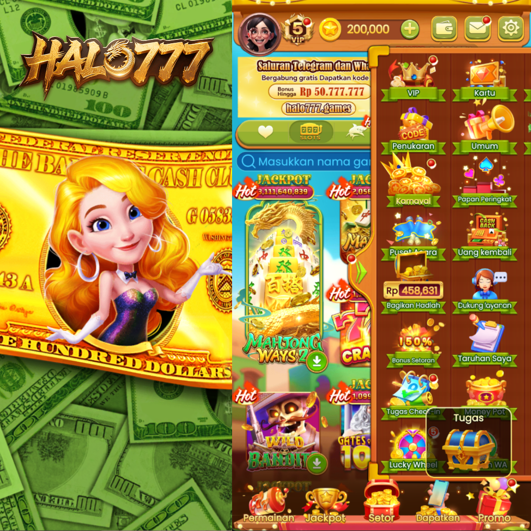 HALO777 - Dowdload & Install Aplikasi Slot Asli Minimal Bet 400 Perak