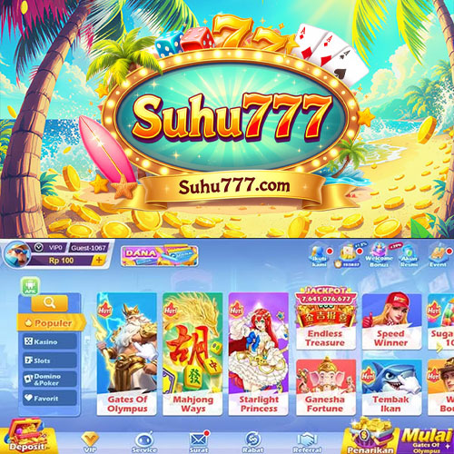 SUHU777 - Dowdload & Install Aplikasi Slot Asli Minimal Bet 400 Perak